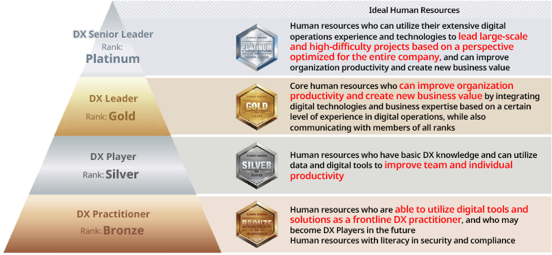 Developing DX human resources