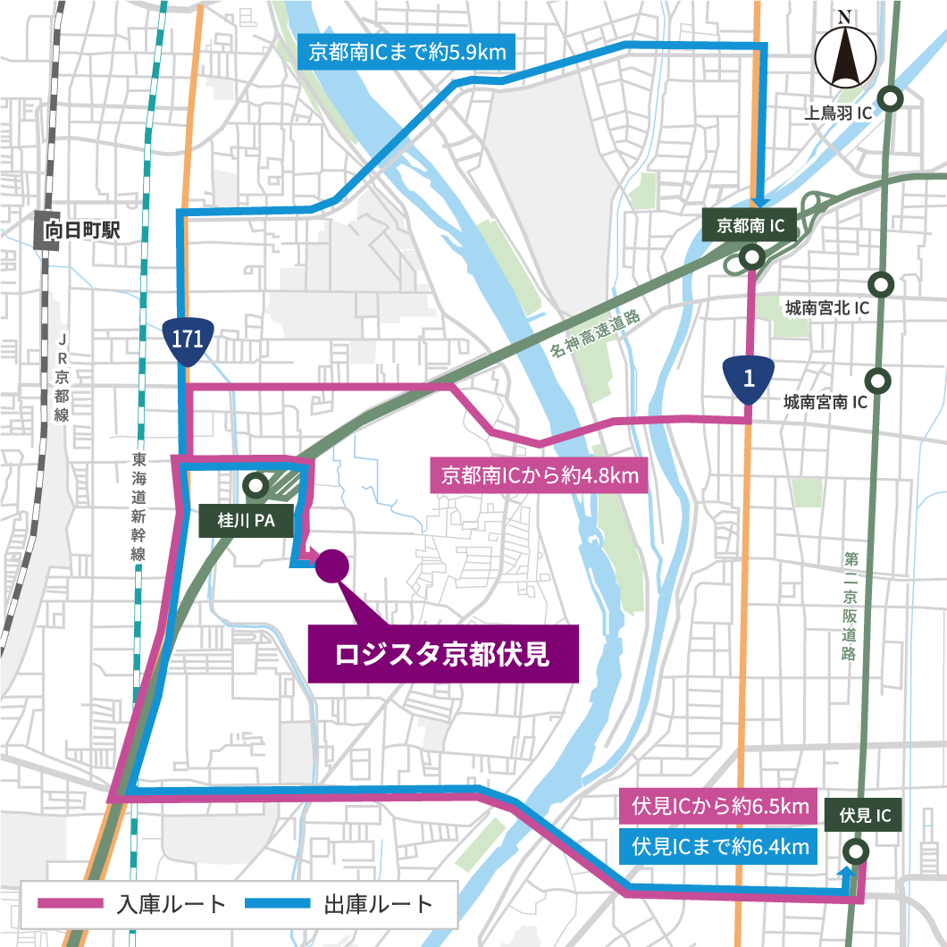 配送圏図