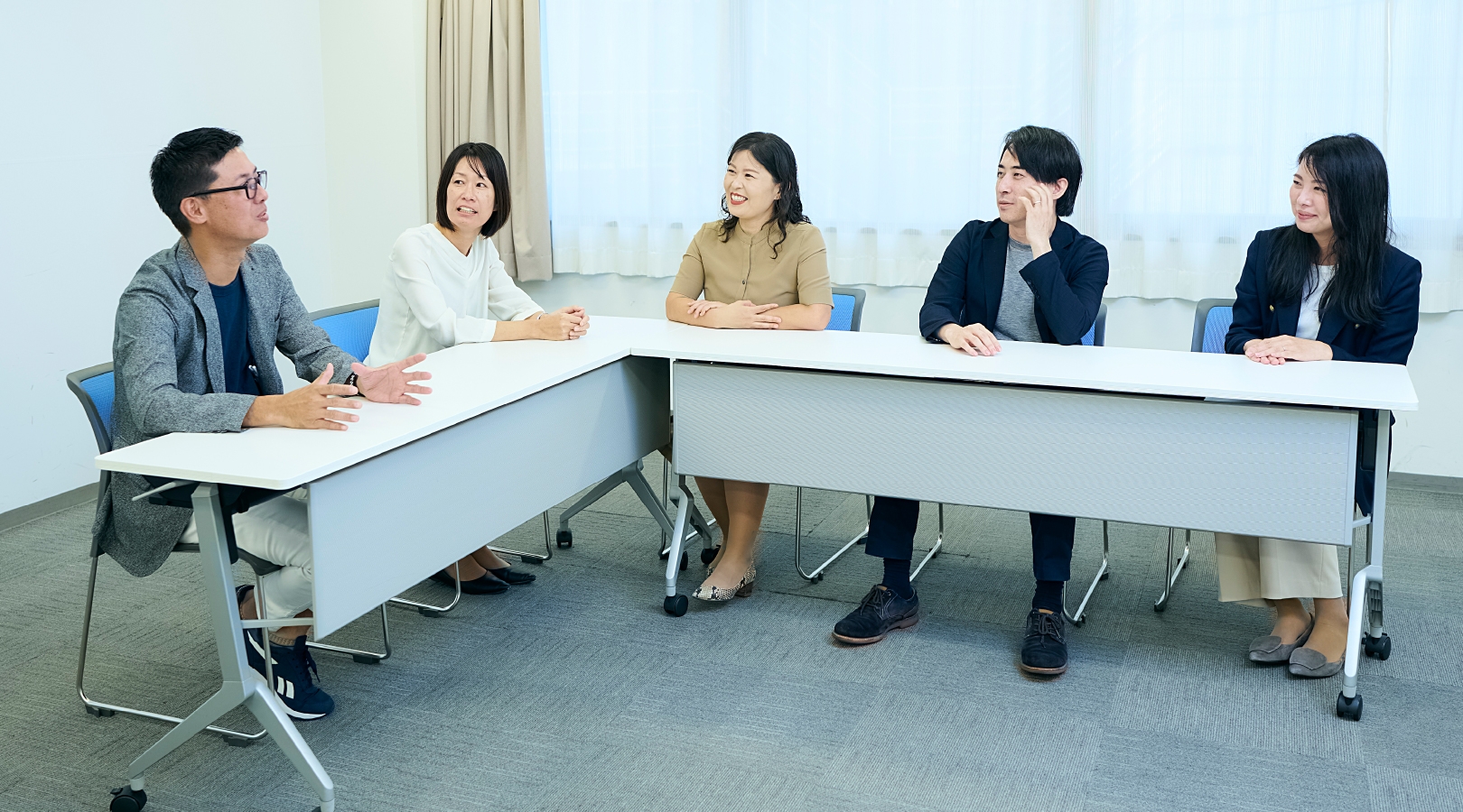 子育て経験社員座談会