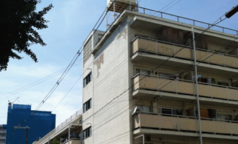 ジオタワー南堀江 建替え前